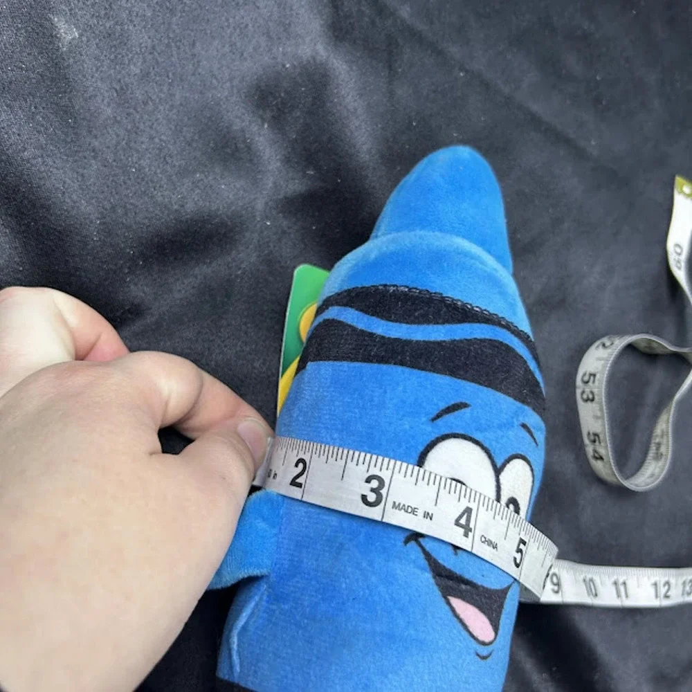 Crayola Blue Crayon Plush Character Hallmark Soft Stuffed Toy Mascot NWT 12in